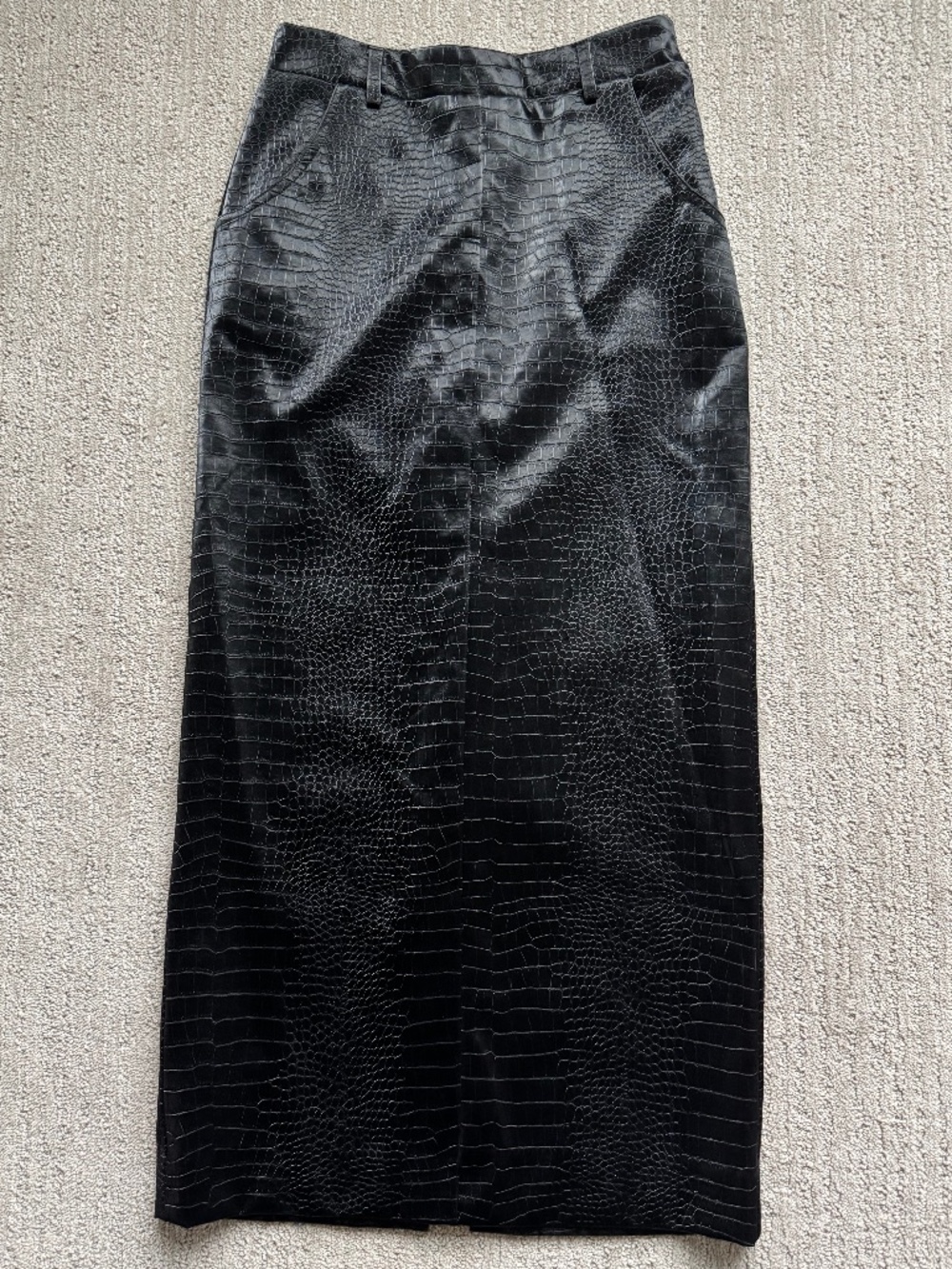 Black Midi Skirt